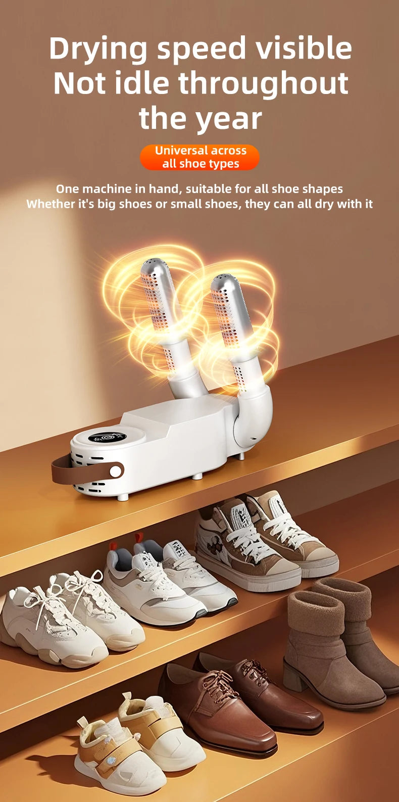 CowLost | product_id-homefish-intelligent-shoe-dryer-with-timer-quick-dry-deodorize-sterilize-150w-household-warmer |15