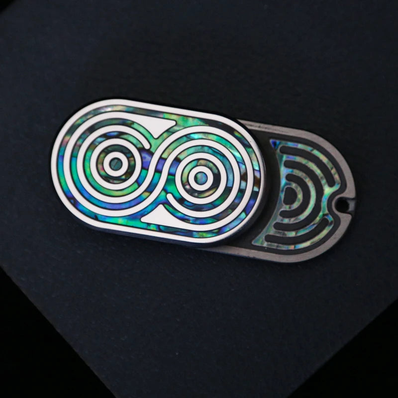 CowLost | fritillary-material-fidget-slider-autism-adhd-metal-edc-fidget-toys-office-desk-toys-anxiety-stress-relief-toys-adult-gift |5