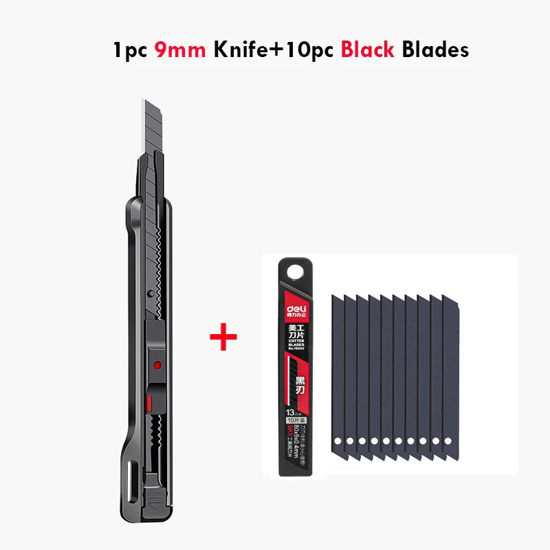 CowLost | product_id-multipurpose-retractable-utility-knife-9-18mm-sk2-thickened-blade-self-locking-box-opener |22