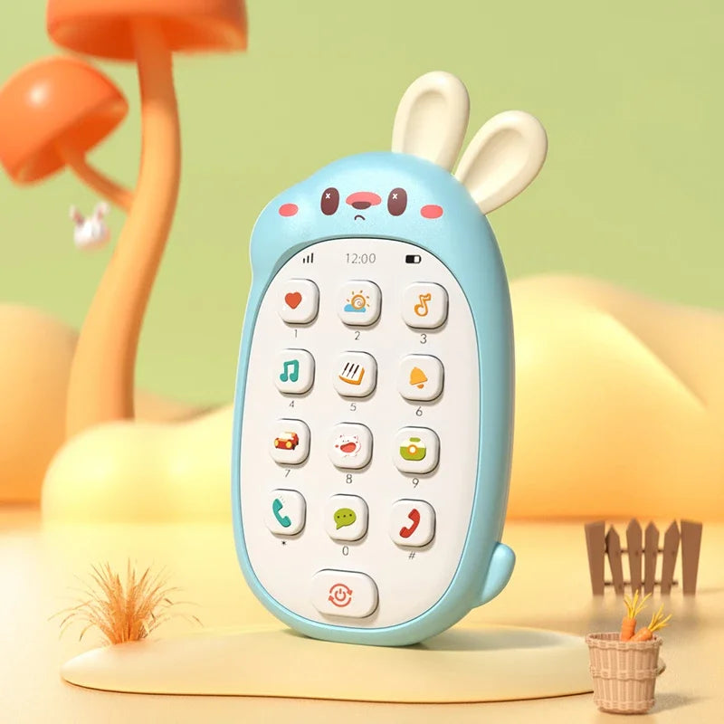 CowLost | product_id-childrens-rabbit-mobile-phone-toy-with-music-puzzle-and-chew-features-for-early-education |16
