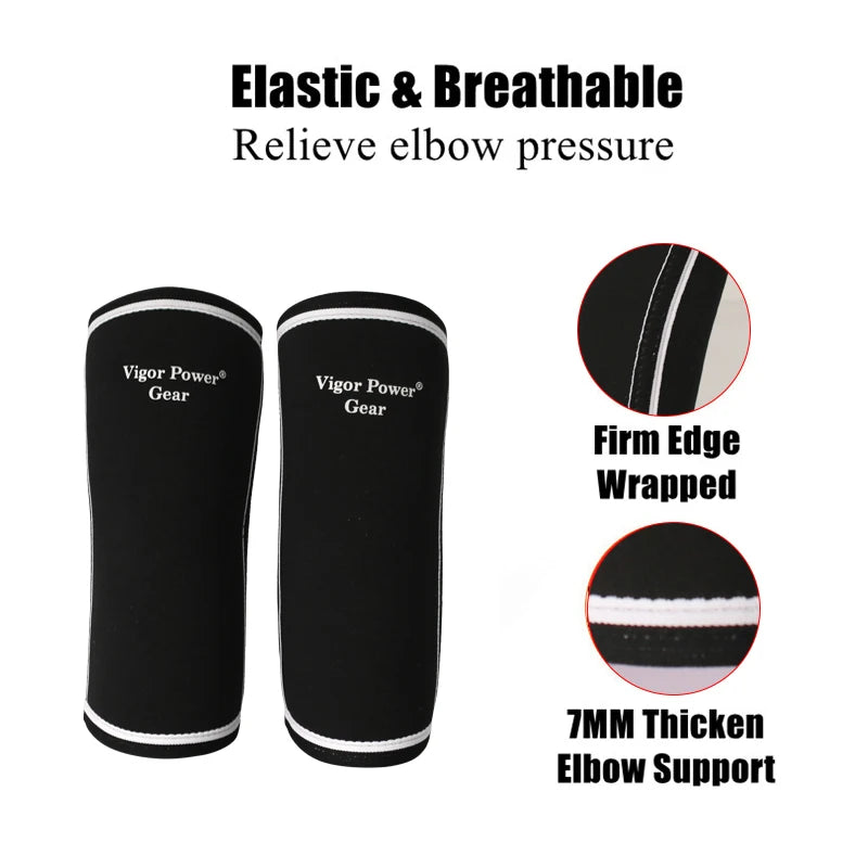 CowLost | sporting-goods-neoprene-elbow-support-for-muscle-composition-and-workout-grip-pads-1-pair |3