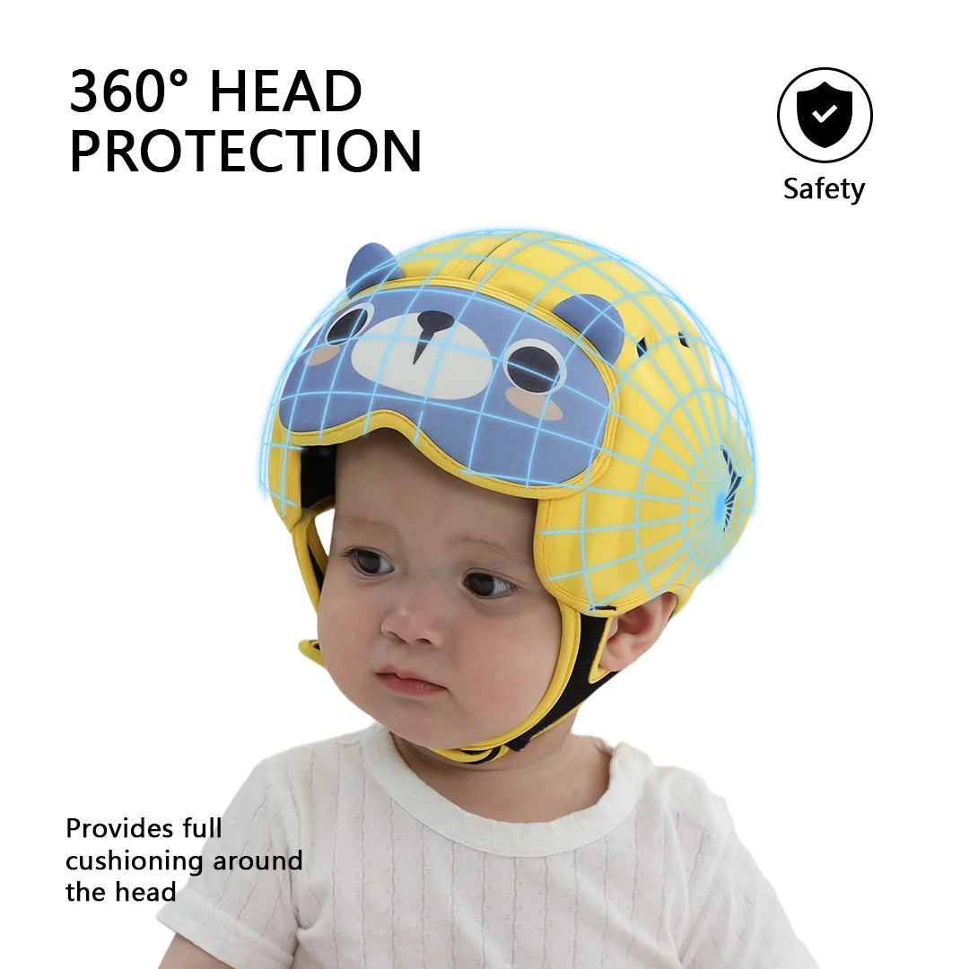 CowLost | mambobaby-guard-hat-bear-safe-anti-shock-baby-helmet |2