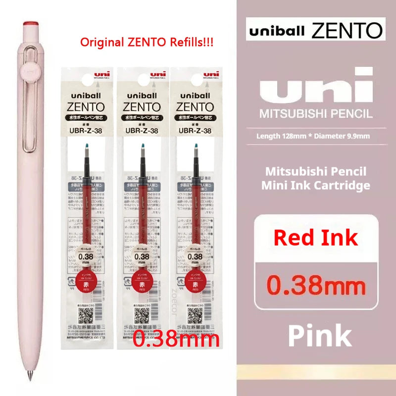 CowLost | product_id-uni-ball-zento-limited-edition-black-tech-retractable-gel-pen-0-38-0-5-0-7mm |48