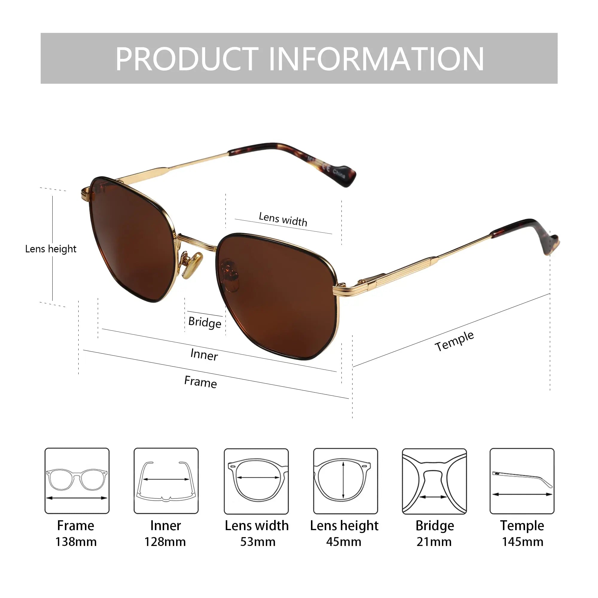 CowLost | zenottic-hexagon-polarized-retro-sunglasses-for-men-women |3