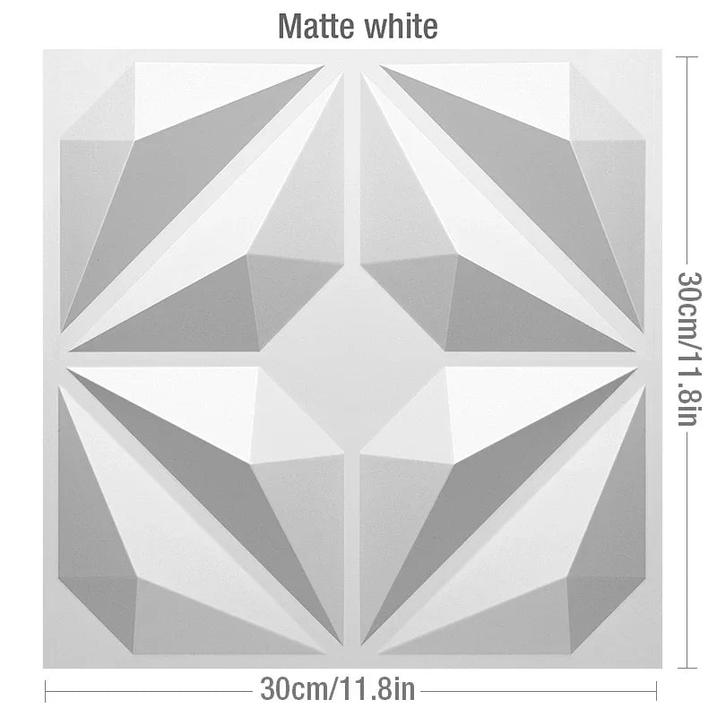 1 Pcs Super 3D Art Champagne Gold Wood grainWall Panel