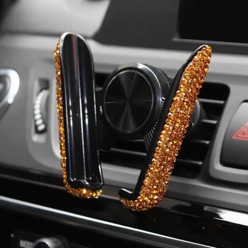 CowLost | product_id-diamond-crystal-car-air-vent-phone-holder-clip-stand-bracket-interior-accessory |42