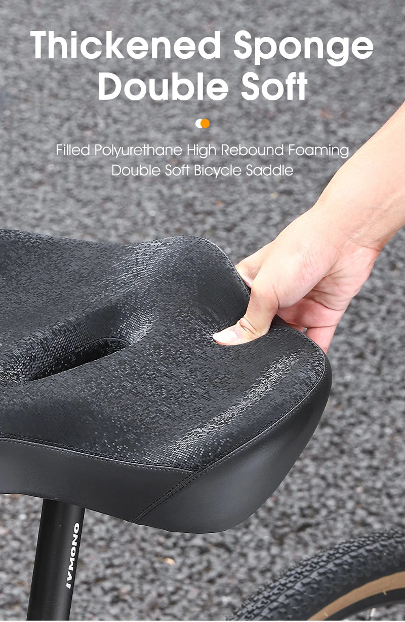 CowLost | west-biking-widen-bicycle-saddle-ergonomic-thick-comfortable-bike-saddle-shock-absorbtion-mtb-e-bike-cushion-bicycle-accessories |29