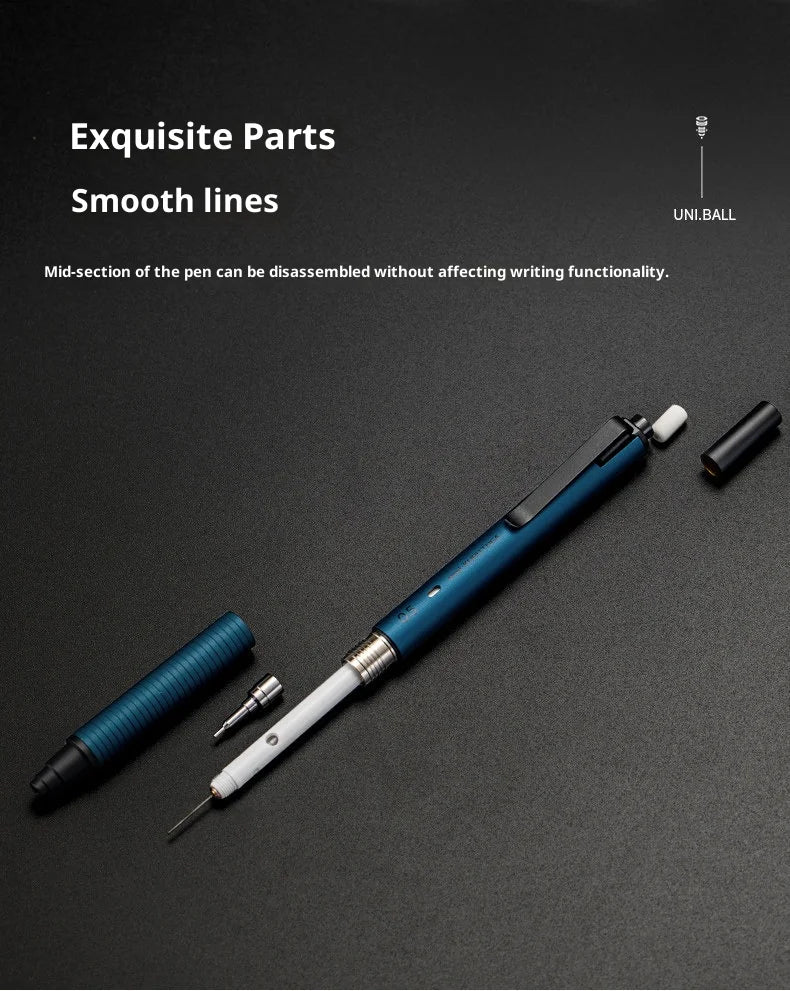 CowLost | product_id-uni-m5-kh-sunrise-orange-limited-kurutoga-0-5mm-auto-rotating-metal-mechanical-pencil-break-resistant |11