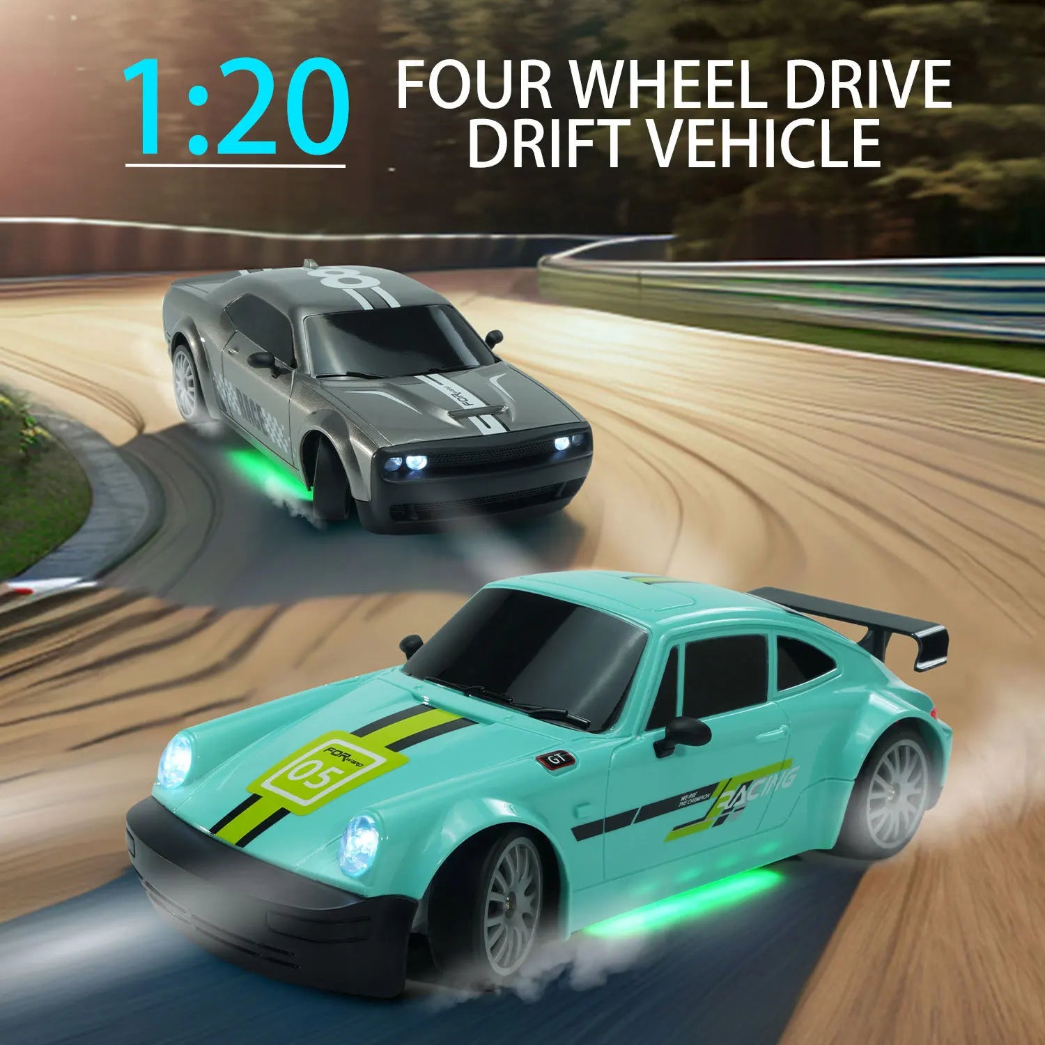 CowLost | fencing-barriers-dodge-hellcat-1-16-4wd-high-speed-remote-control-drift-car |2