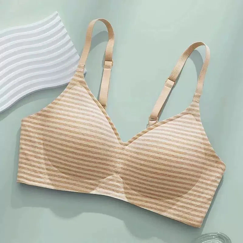 CowLost | product_id-womens-adjustable-wire-free-push-up-anti-sag-bra-for-comfort-support |9