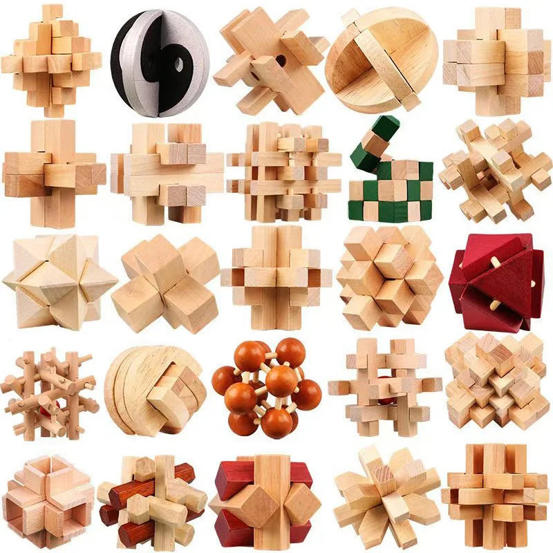 CowLost | product_id-3pcs-luban-lock-wooden-puzzle-brain-teasers-iq-test-educational-mind-games-for-adults-kids |9