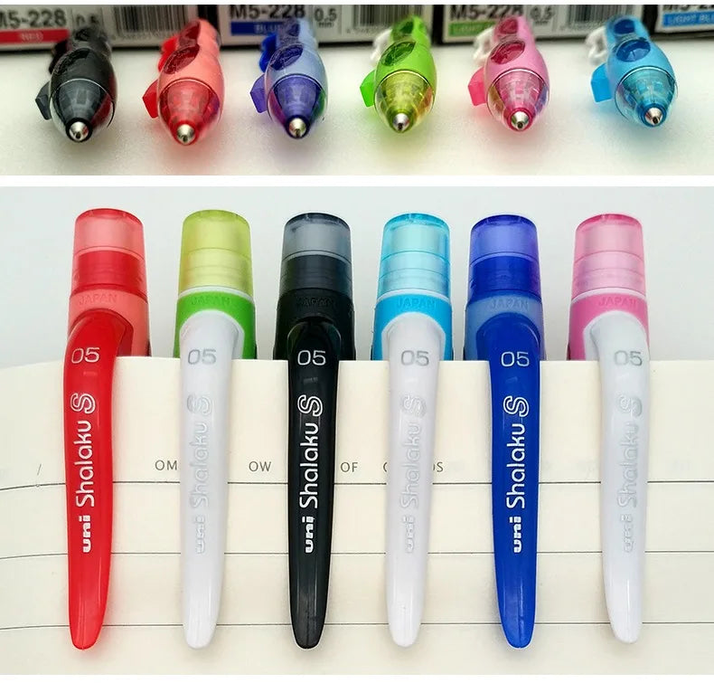 CowLost | product_id-japanese-uni-0-5mm-mechanical-pencil-candy-color-automatic-writing-practice |10
