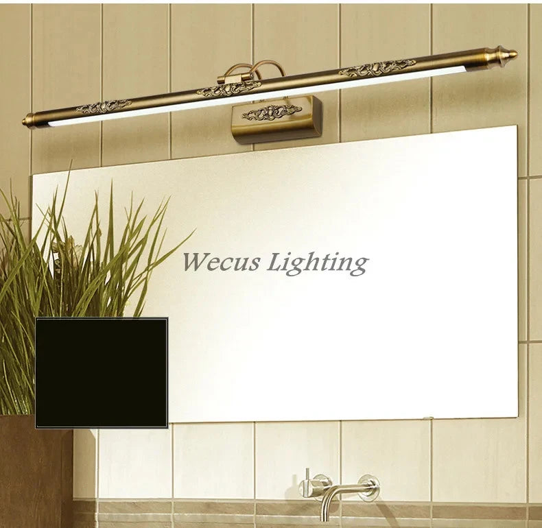 CowLost | product_id-golden-8w-500mm-bronze-led-bathroom-wall-light-european-mirror-lamp |11