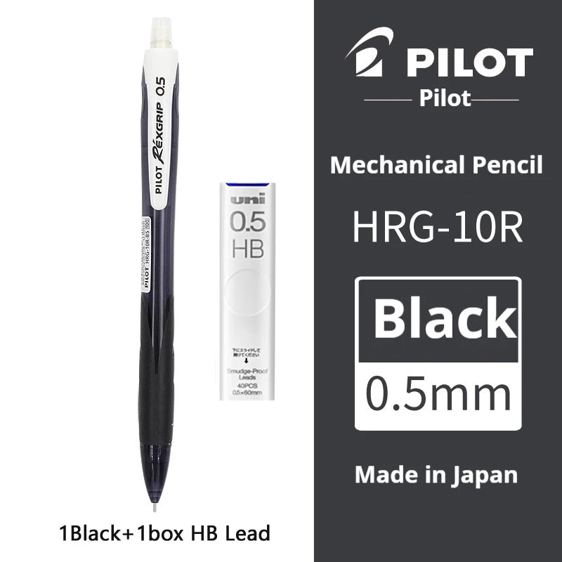 CowLost | product_id-japan-pilot-hrg-10r-mechanical-pencil-0-5mm-colored-rod-unbreakable-non-toxic-with-eraser-for-kids-beginners-writing-drawing |40