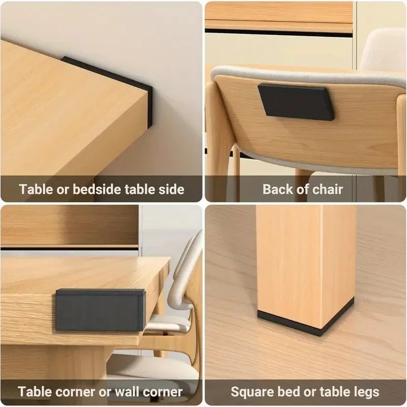 CowLost | product_id-10pcs-eva-foam-double-sided-adhesive-wall-protectors-for-sofa-and-bench-shock-absorption |5