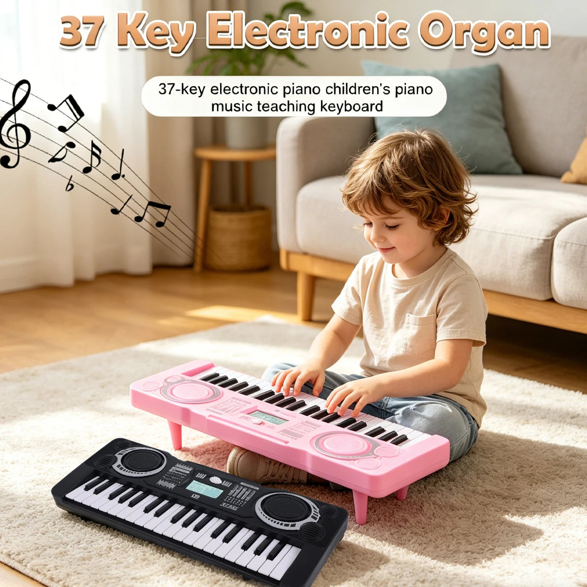 CowLost | product_id-electronic-37-key-portable-piano-toy-for-kids-educational-keyboard-batteries-not-included |4