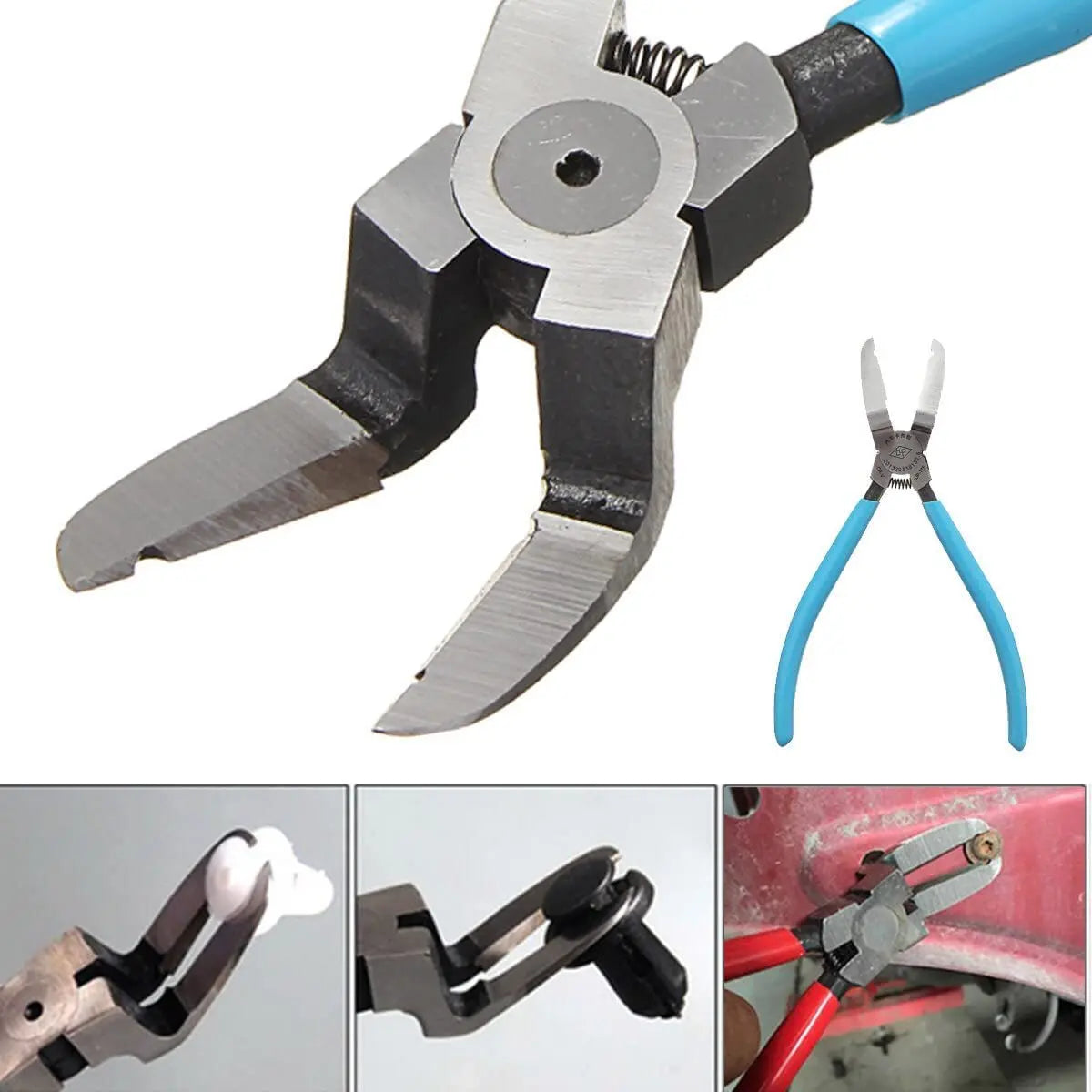 1pc Mutipurpose Car Clip Pliers Auto Audio Interior Rubber Buckle Fastener Rivets Disassembly Tools Diagonal Cutting Plier