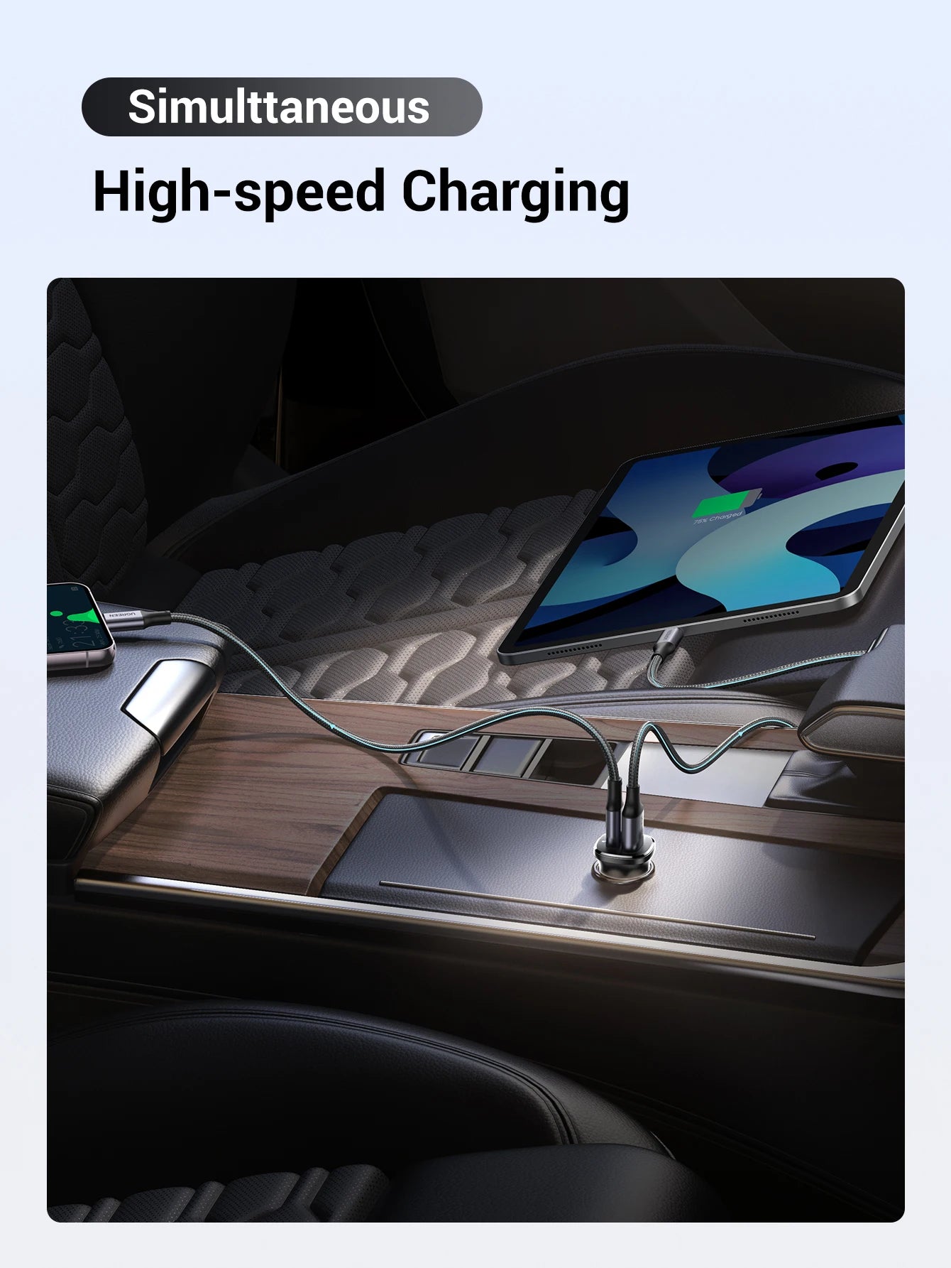 CowLost | ugreen-30w-usb-c-car-charger |3