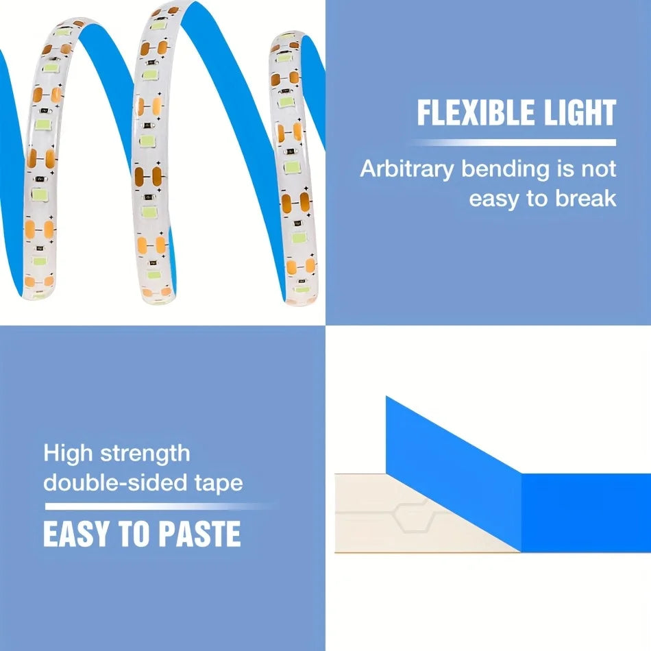 CowLost | night-lights-ambient-lighting-product_id-1m-dc-5v-usb-gesture-sensor-dimmable-60-led-strip-night-light-for-tv-backlight-and-kitchen |12