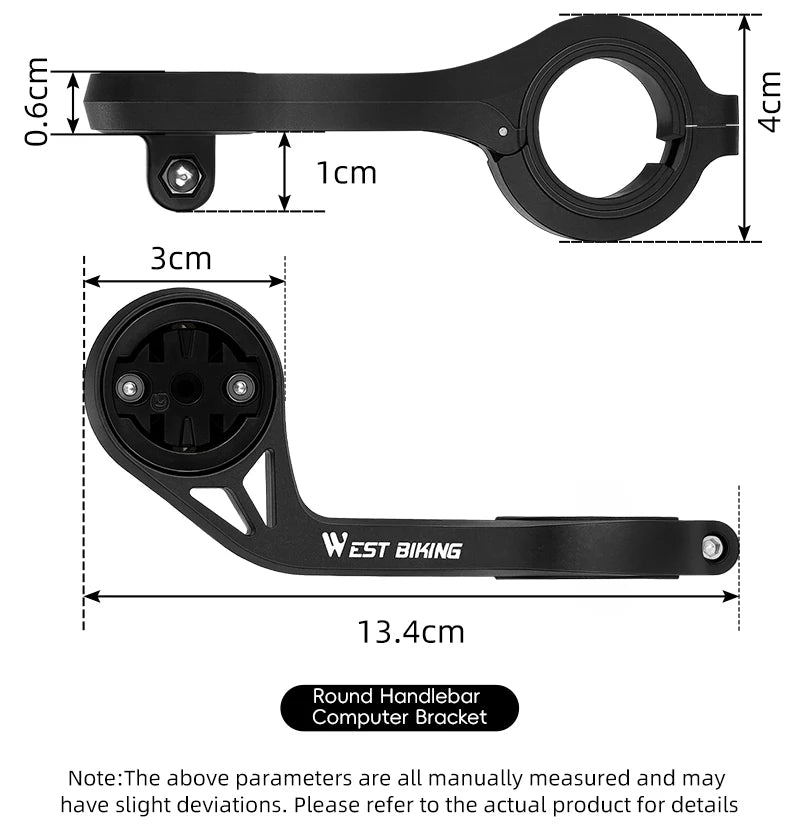 CowLost | west-biking-bicycle-computer-bracket-integrated-molding-bike-light-holder-for-garmin-bryton-bracket-mtb-road-bike-accessories |9