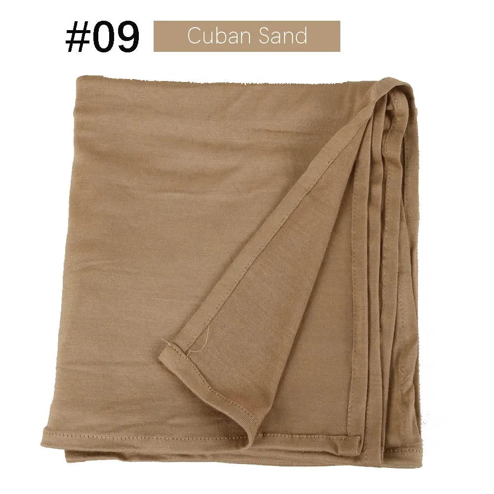CowLost | muslim-women-stretchy-jersey-hijab-plain-cotton |13