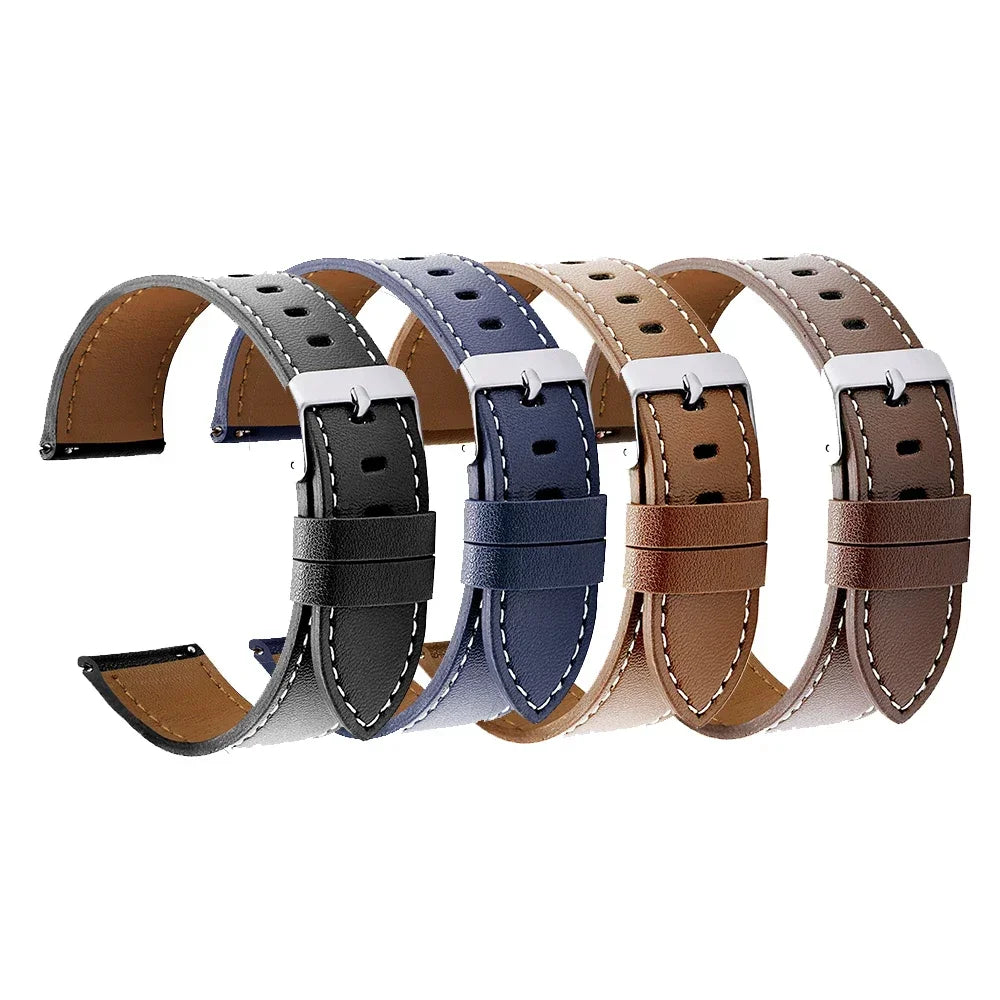CowLost | bracelets-product_id-genuine-leather-quick-release-watch-strap-20mm-22mm-for-seiko-rolex-unisex-wristband |6