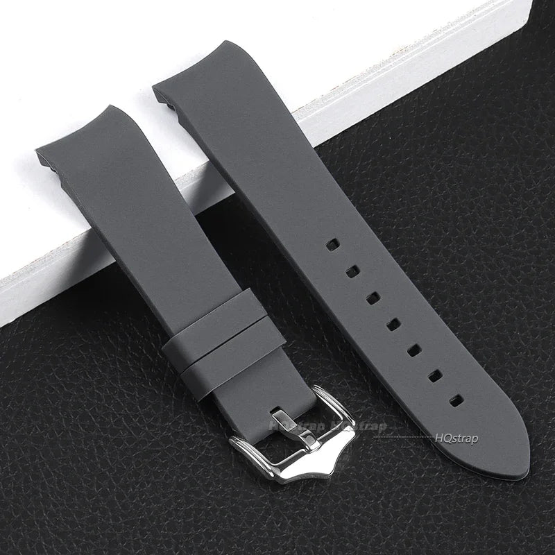 CowLost | curved-end-rubber-strap-20mm-22mm-silicone-watch-band-for-seiko-waterproof-sport-bracelet-for-rolex-high-quality-wristband-belt |15