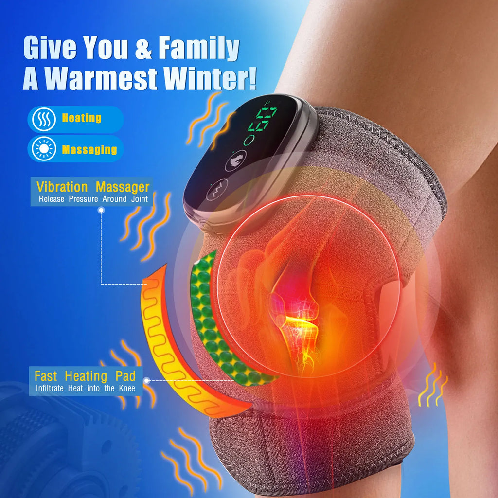 CowLost | eletric-heating-knee-massage-device-vibration-knee-pads-for-shoulder-elbow-joint |4