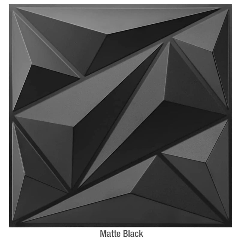 1 Pcs Super 3D Art Champagne Gold Wood grainWall Panel