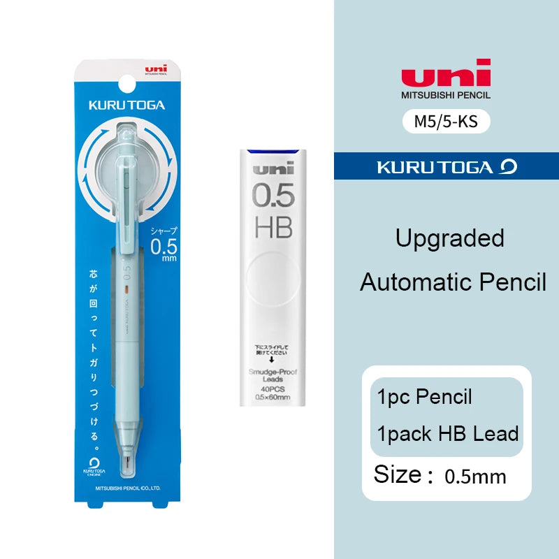 CowLost | product_id-uni-m3-5-ks-kuru-toga-0-5mm-mechanical-pencil-black-technology-for-students-and-kids |22
