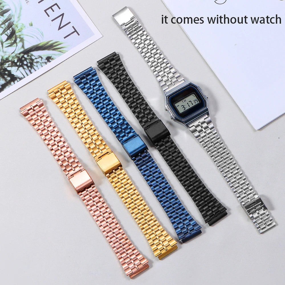 CowLost | product_id-vintage-18mm-stainless-steel-watch-strap-for-casio-sgw400-f91w-f84-f105-108-a158-168-ae1200-1300 |19