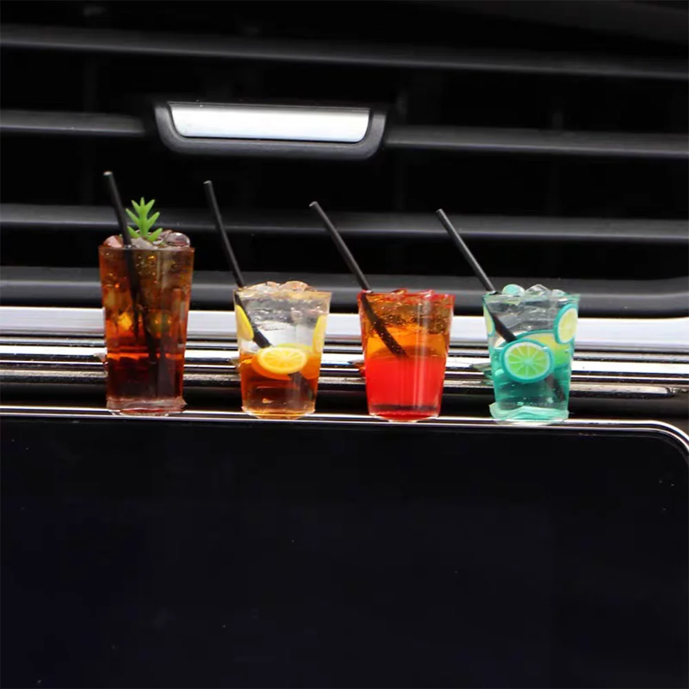 CowLost | product_id-funny-mini-drink-cup-car-ornament-iced-americano-tea-console-decoration-gift |17