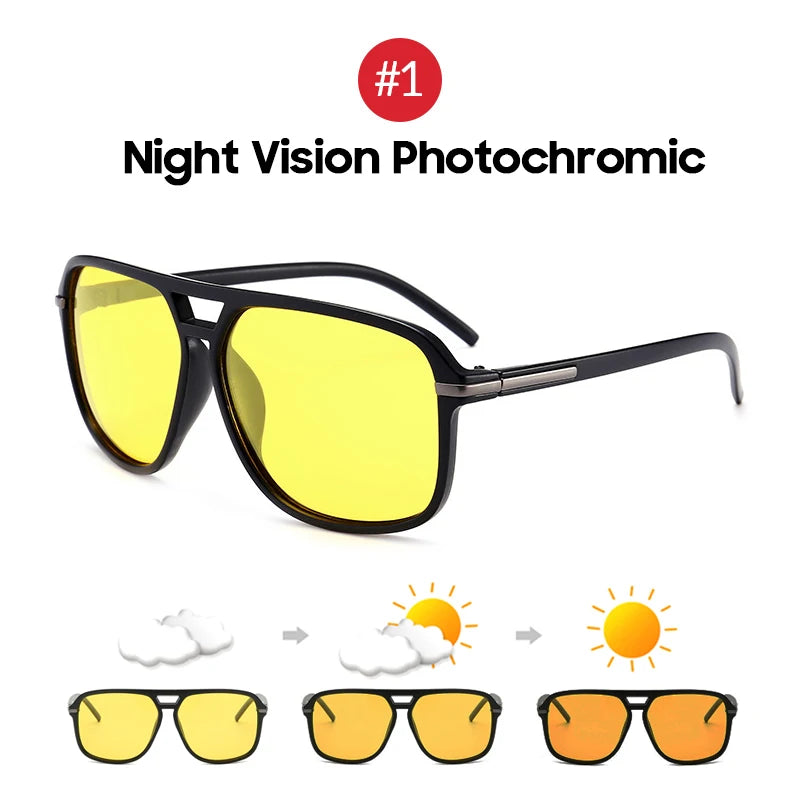 CowLost | earmuffs-vivibee-men-photochromic-night-vision-polarized-pilot-sunglasses |22