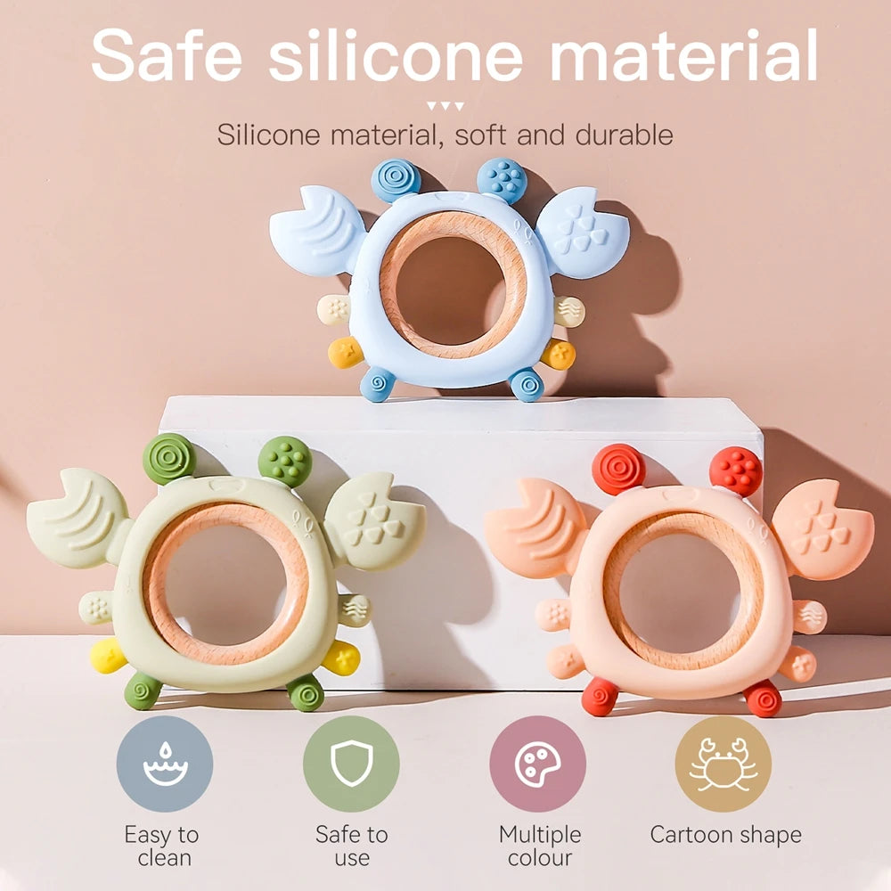 CowLost | baby-transport-accessories-bpa-free-silicone-baby-teether-toy-0-6-months-ce-certified |2