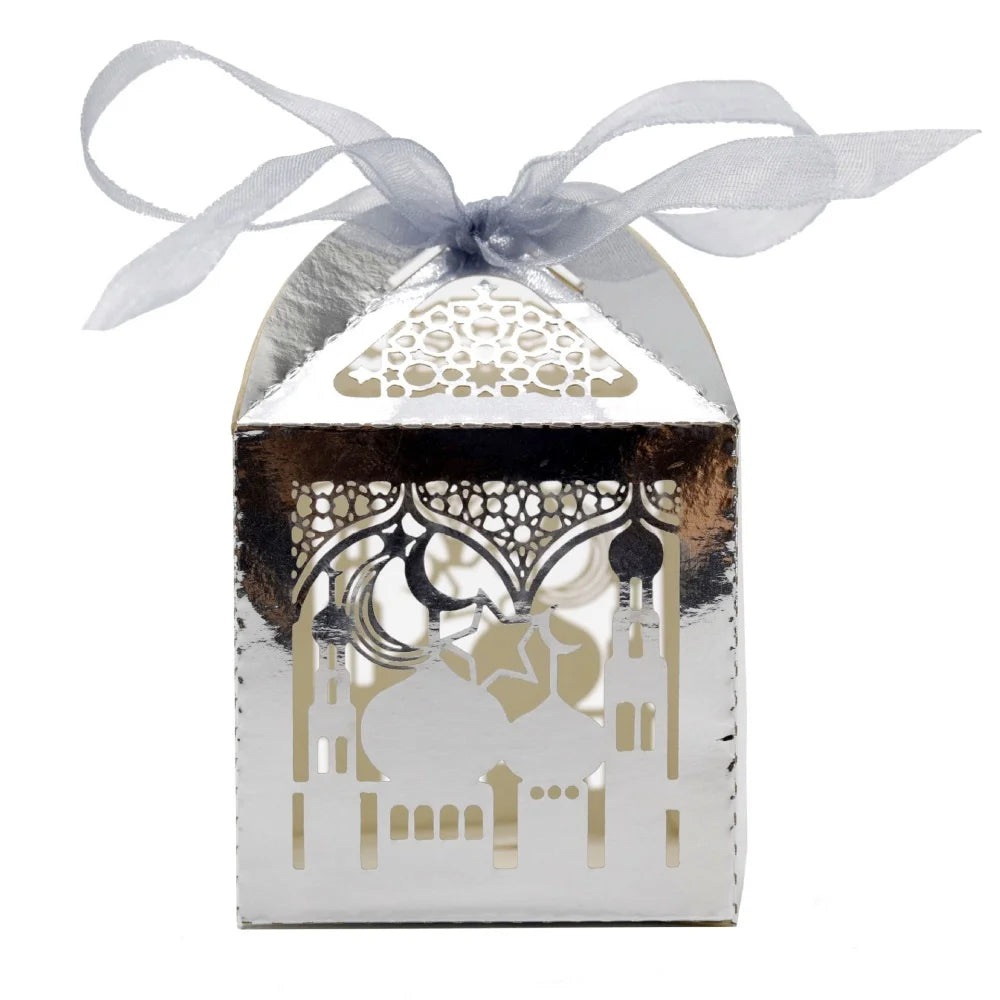 CowLost | 10pcs-eid-gift-boxes-pearl-paper-candy-box-ramadan-kareem-decoration |4