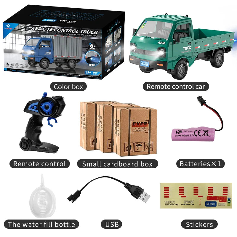 CowLost | fencing-barriers-kf21-1-16-remote-control-drift-and-climbing-truck-with-led-lights |24