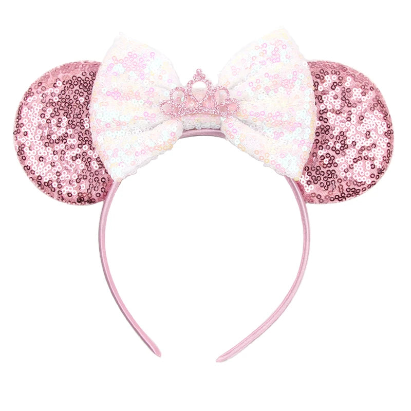 CowLost | glitter-crown-hairband-girls-princess-party-headwear |1