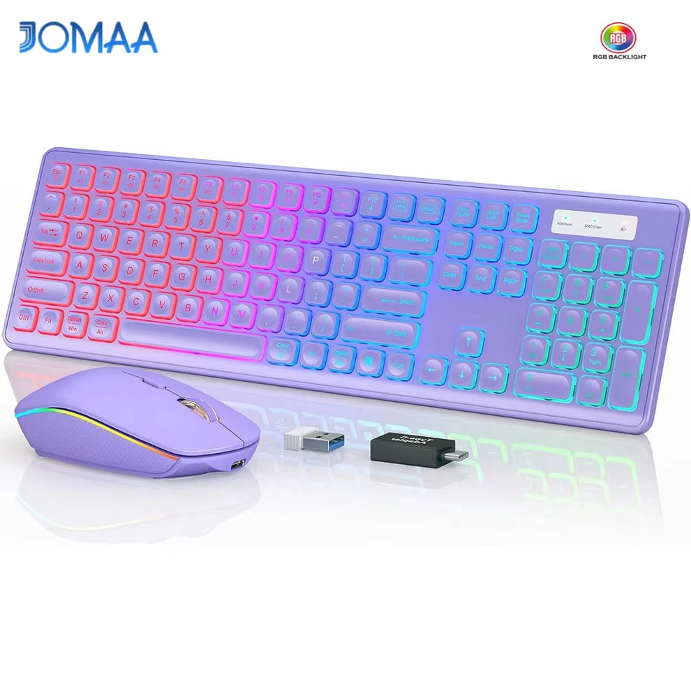 CowLost | product_id-jomaac-wireless-backlit-rechargeable-full-size-keyboard-mouse-combo-2-4ghz |1
