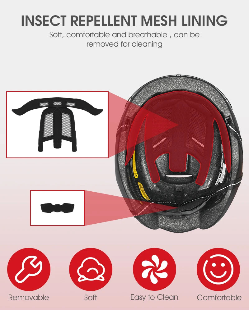 CowLost | west-biking-integrated-ultralight-bike-helmet-with-taillight-goggle-men-women-cycling-safety-hat-mtb-road-bike-motorcycle-helmet |33