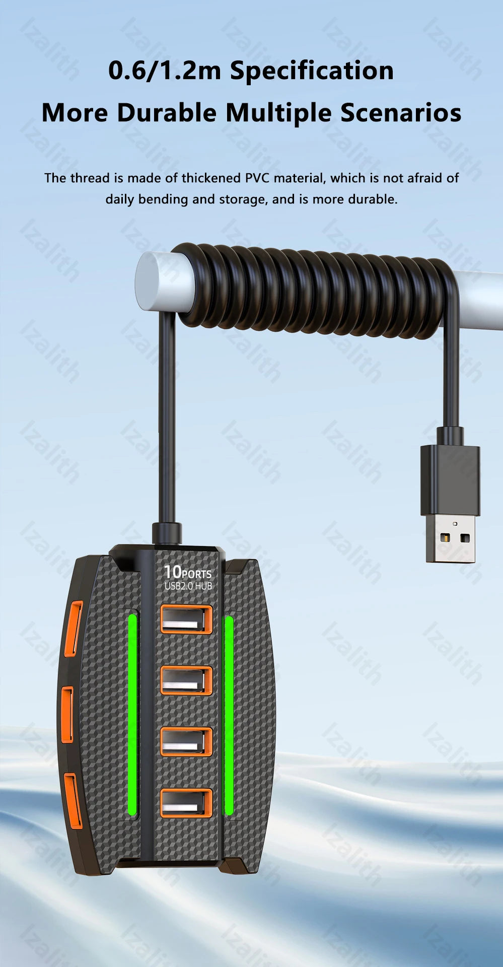 CowLost | usb-hub-10-port-usb-2-0-usb-splitter-card-reader |14