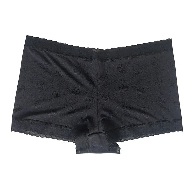 CowLost | product_id-women-s-low-waist-breathable-ice-silk-boyshort-panties-m-xl-solid-color |8