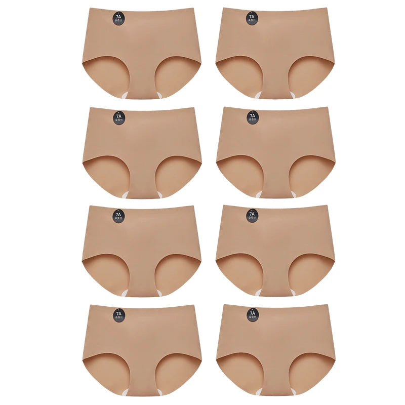 CowLost | product_id-fallsweet-8pcs-seamless-ultra-thin-high-elastic-mulberry-silk-panties-for-women-m-2xl |14
