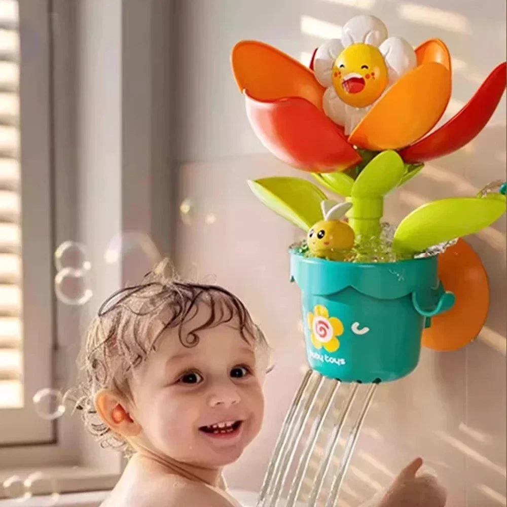 CowLost | product_id-childrens-sunflower-water-spray-bath-toy-fun-shower-sprinkler-gift |2