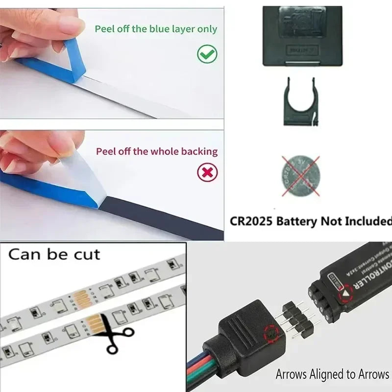 CowLost | light-ropes-strings-product_id-1-30m-5v-usb-bluetooth-rgb-led-strip-light-smd-5050-app-control-for-tv-background |21