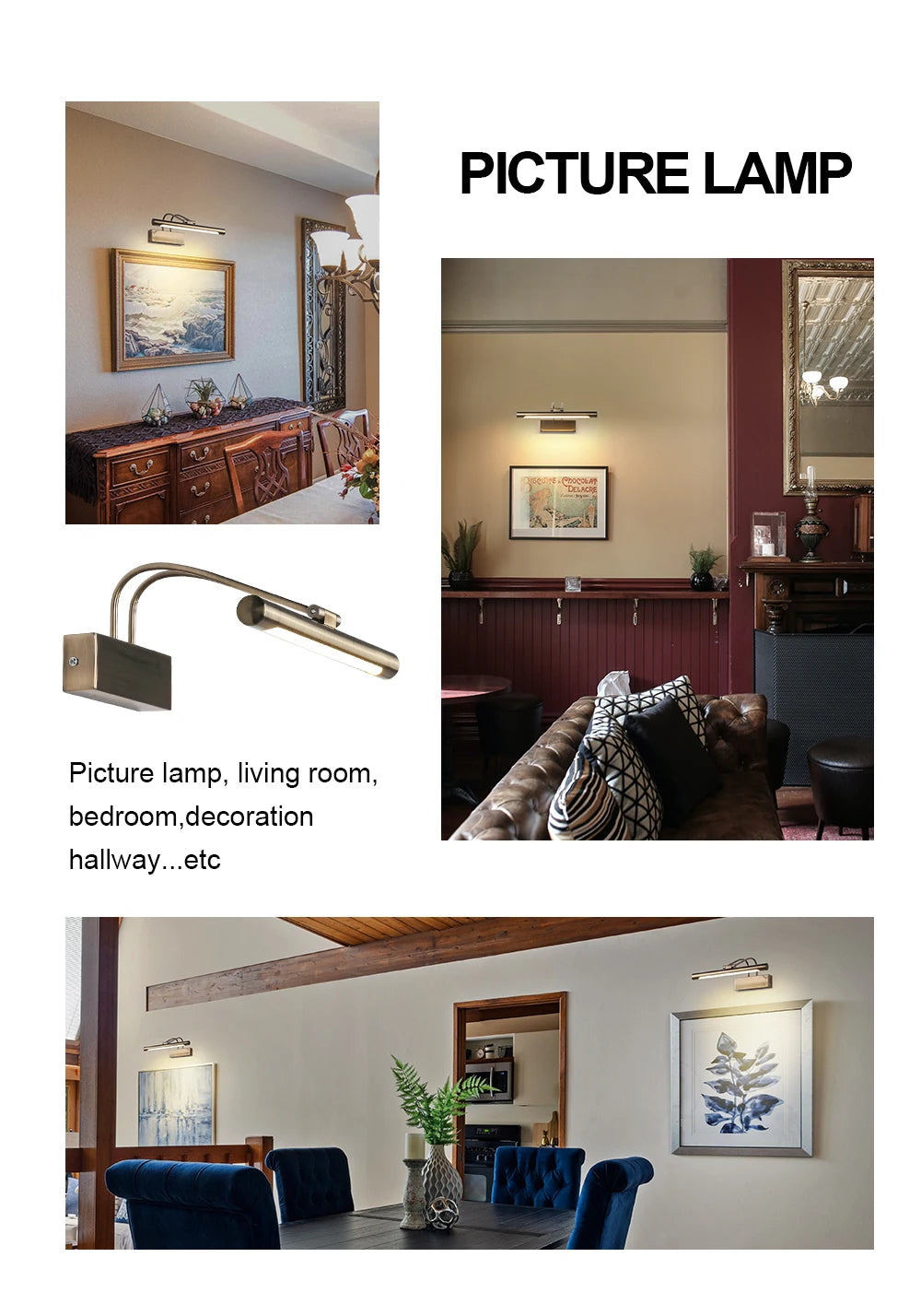 CowLost | product_id-modern-black-copper-8w-led-bathroom-wall-sconce-ac85-265v |8