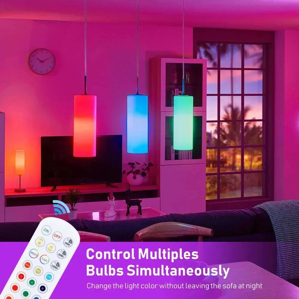 CowLost | product_id-e27-usb-rechargeable-smart-rgb-led-bulb-with-remote-timer-15-brightness-levels-2700k-6500k |16