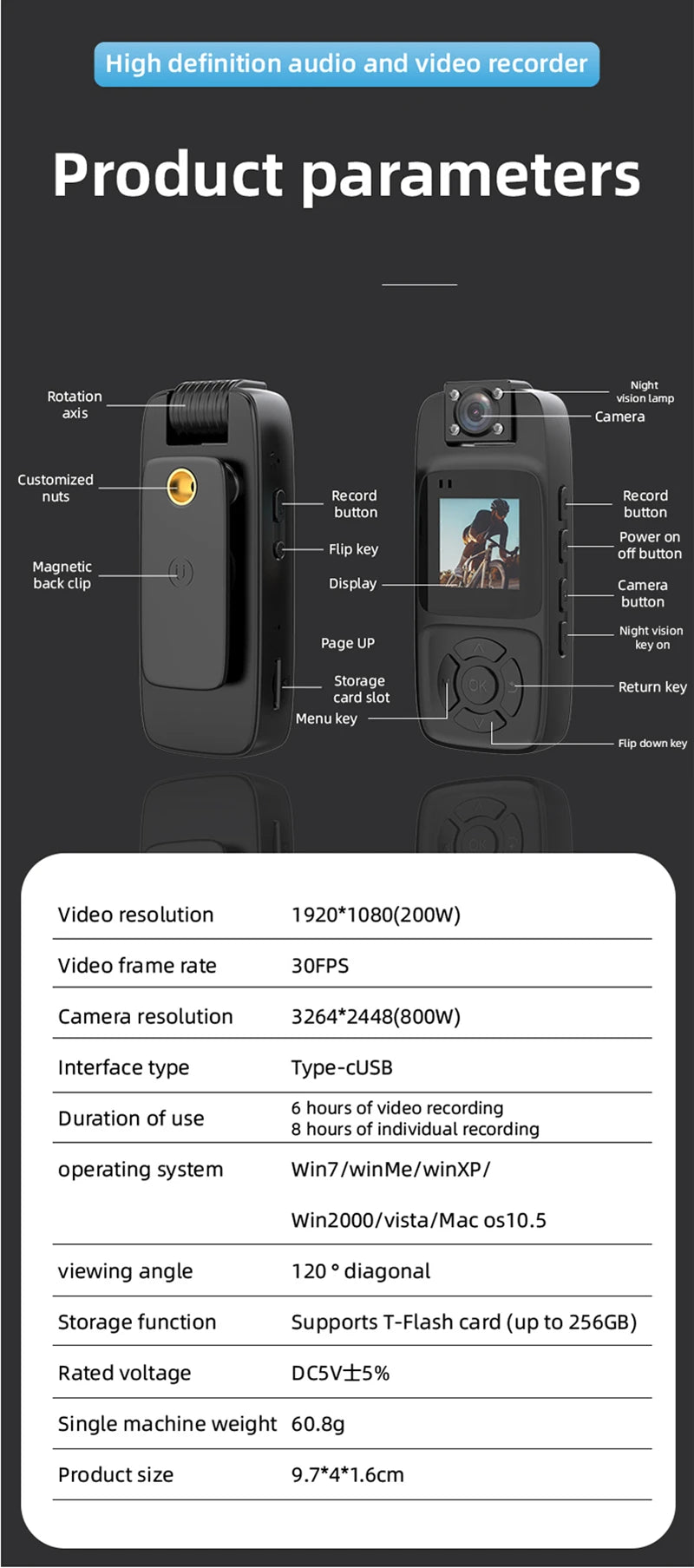 CowLost | product_id-vesafe-mini-4k-ultra-hd-sports-camera-with-anti-shake-360-lens-wifi-hotspot-outdoor-cycling-recorder |20