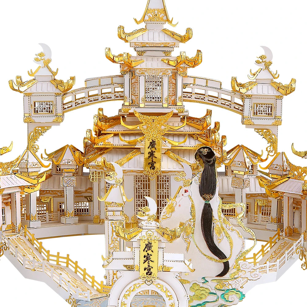 CowLost | fencing-barriers-piececool-3d-metal-puzzle-moon-palace-building-kit |11