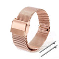 CowLost | product_id-universal-milanese-stainless-steel-watch-band-12-24mm-black-rose-gold-strap |9