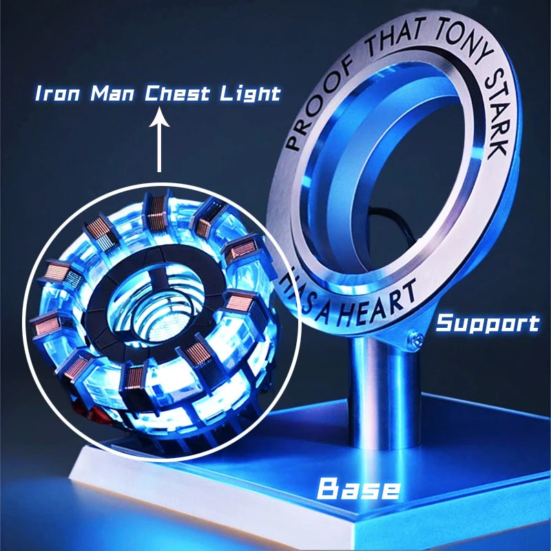 CowLost | product_id-man-mk1-mk2-tony-stark-arc-reactor-led-avengers-chest-lamp-model-toy |6